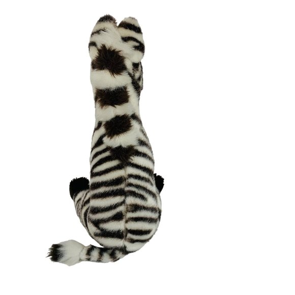 Vintage Applause Zebra Stuffed Jungle Animal Safari Toy 14”x 14”Realistic Zoo - Picture 3 of 10